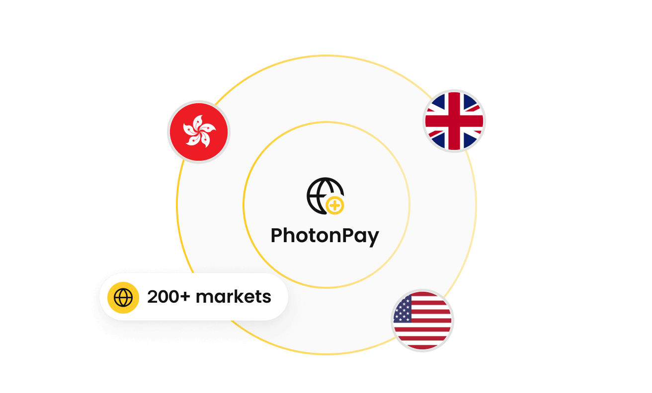 Accept payments across 200+ markets